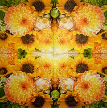 001 Flowers Others - 3 ply